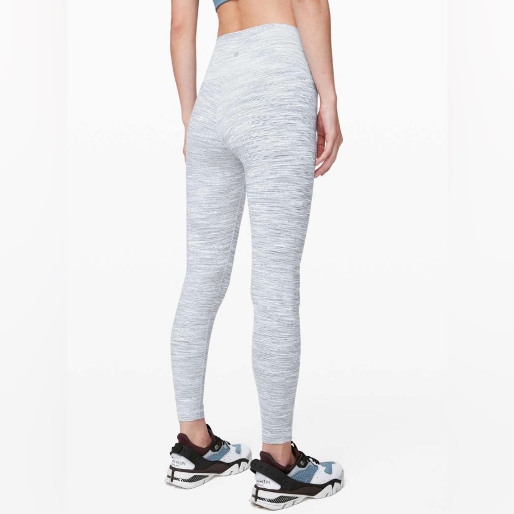 Women's Gray High-Waisted Leggings